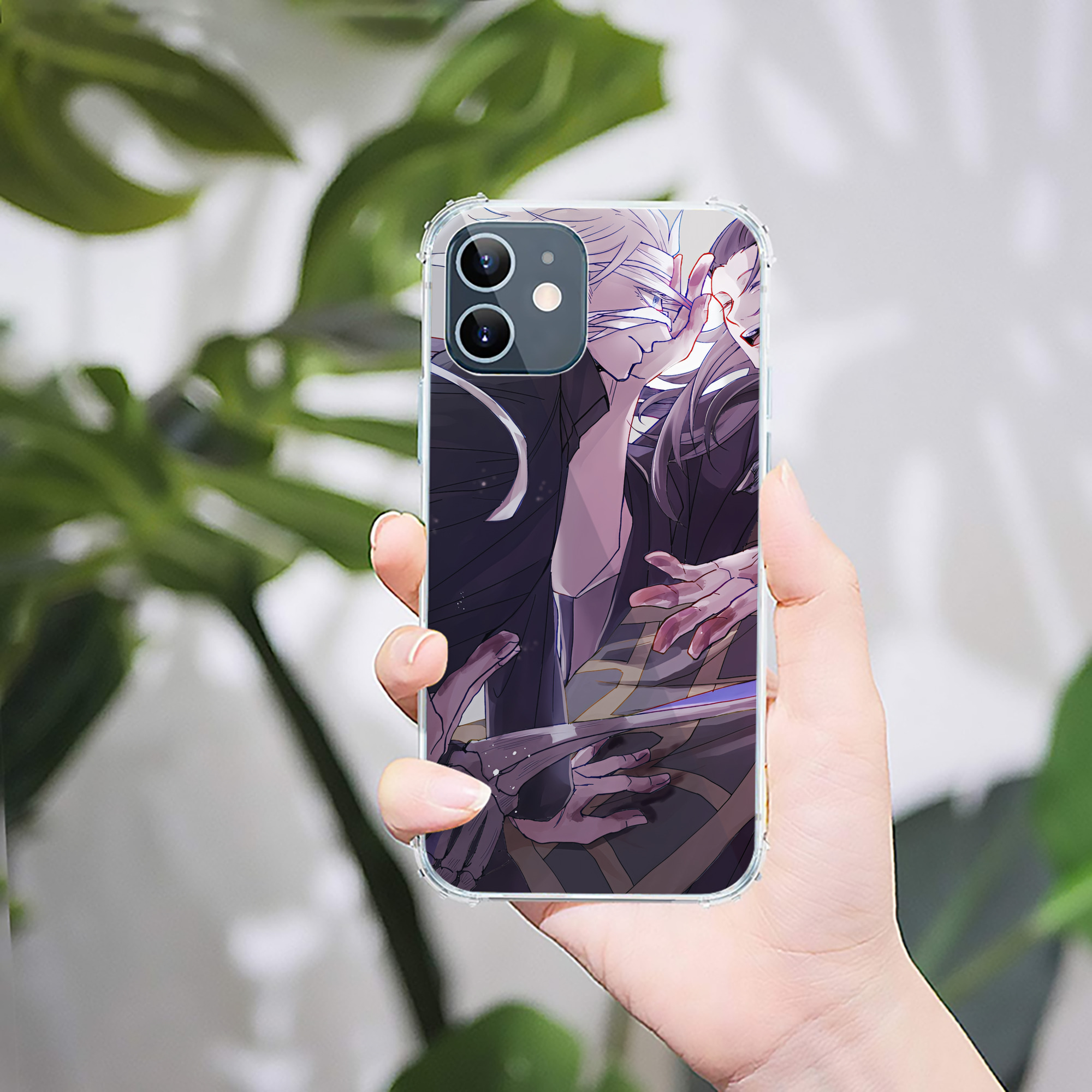 （画像用） SPY×FAMILY间谍家家酒 【iPhone 12シリーズ対応】透明スマホケース（クリアソフトケース）